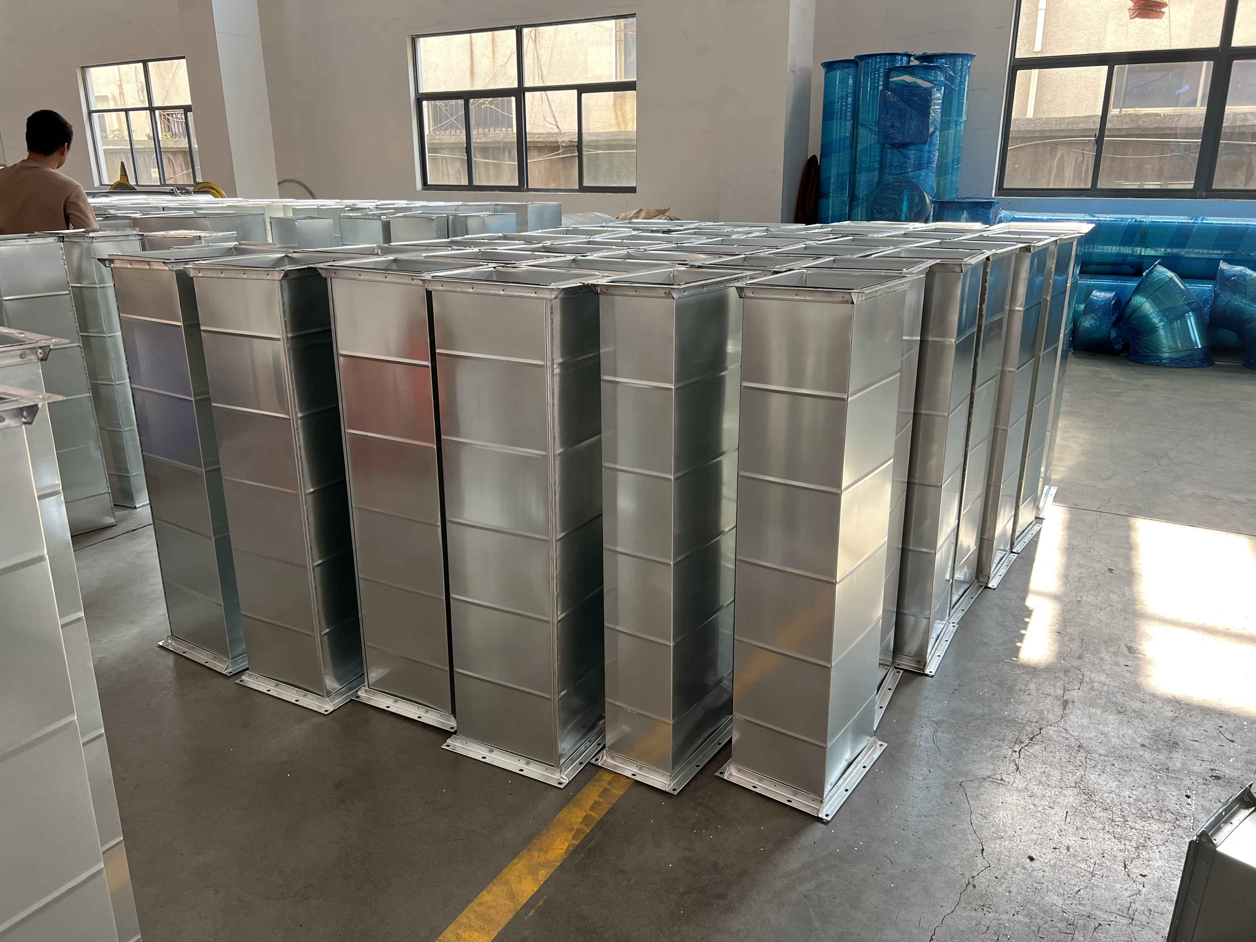 不銹鋼共板法蘭風管的優(yōu)勢